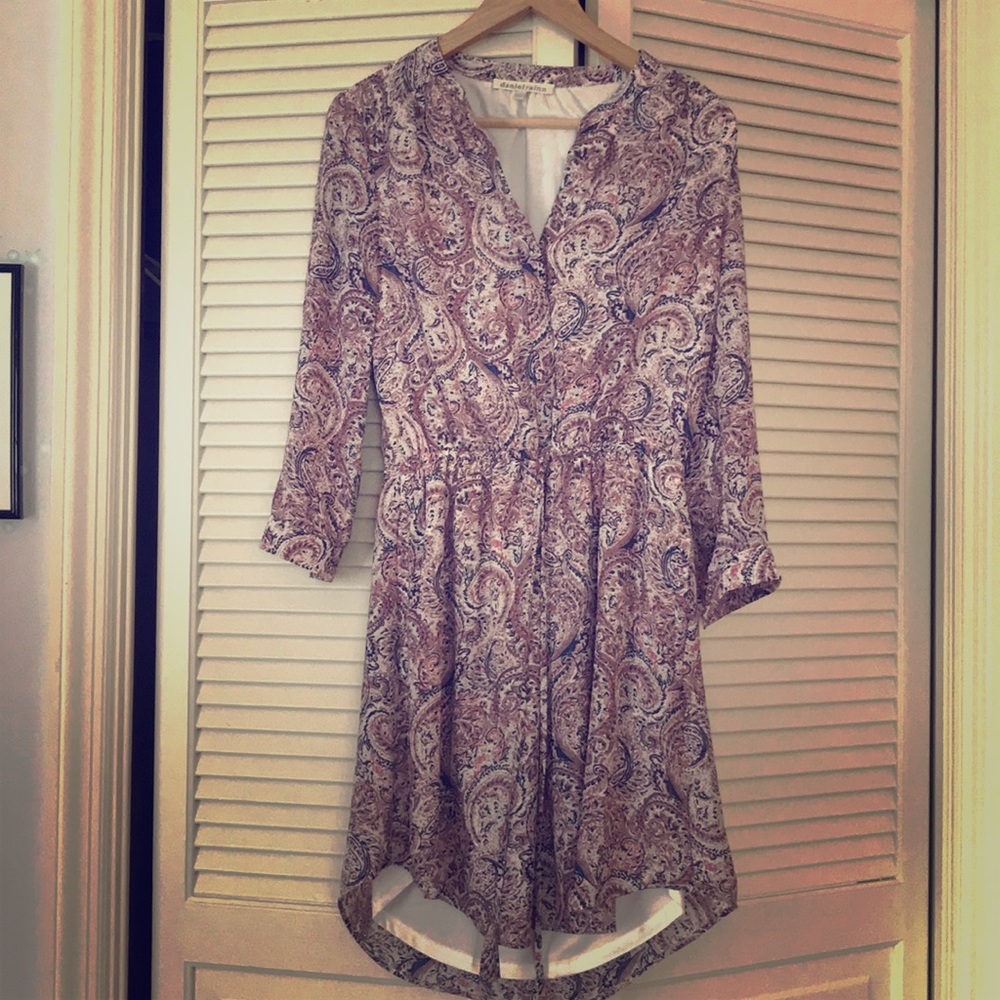 Bohemian inspired drawstring dress